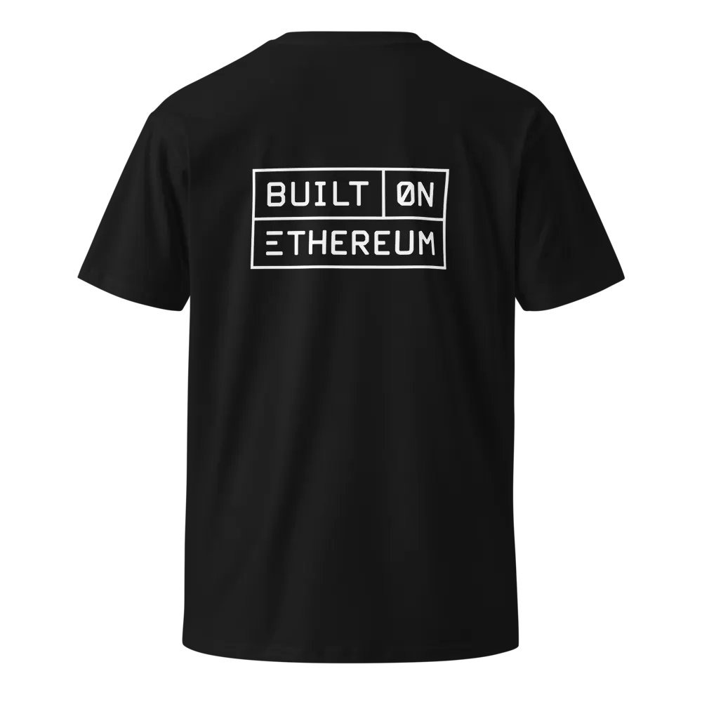 Built on Ethereum shirt product image (1)
