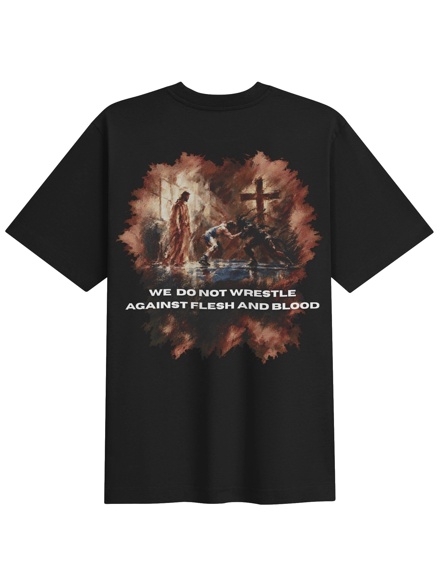 Ephesians 6.12-13 - heavy tee product image (6)
