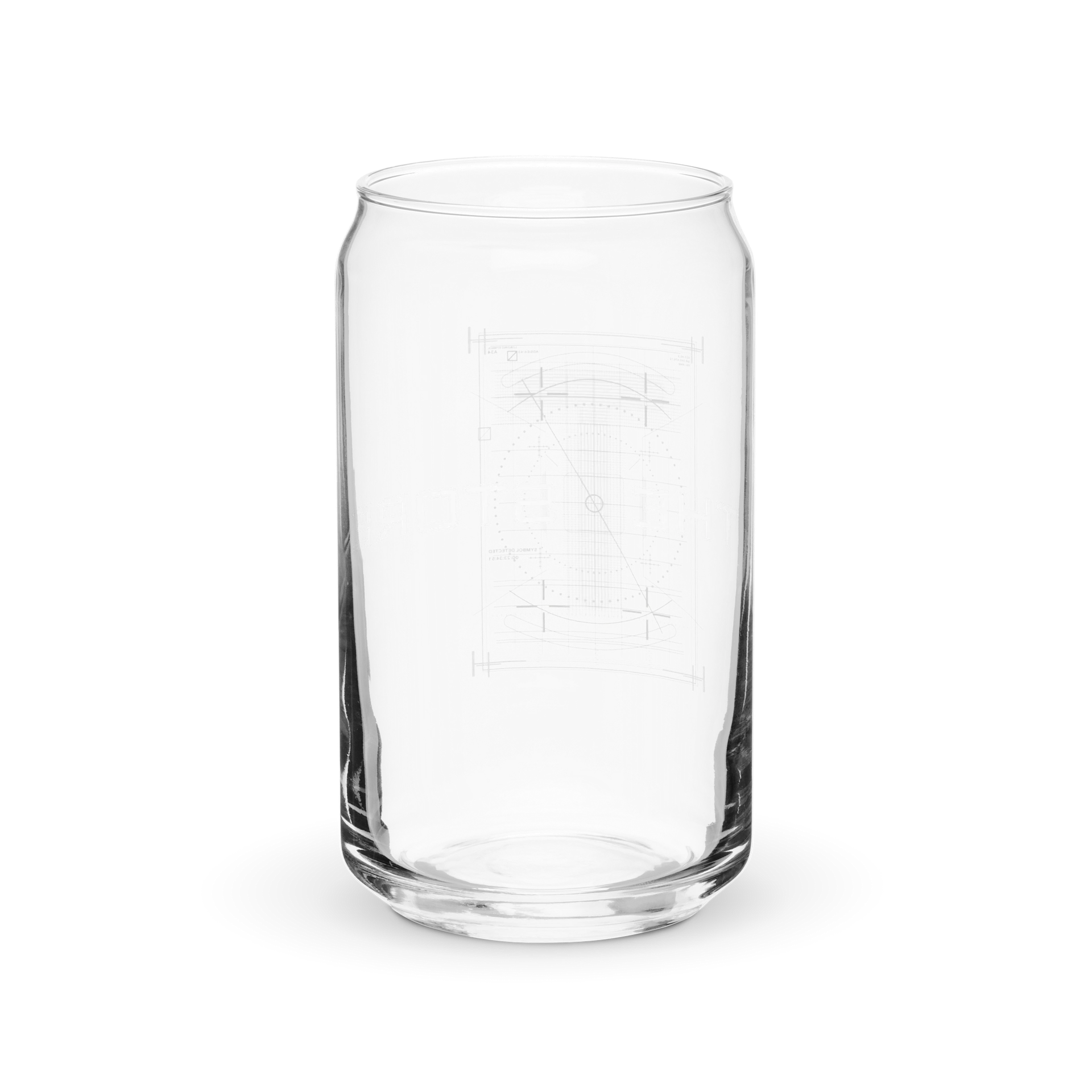 STORE MERCH: TTS Can Shape Glass product image (2)