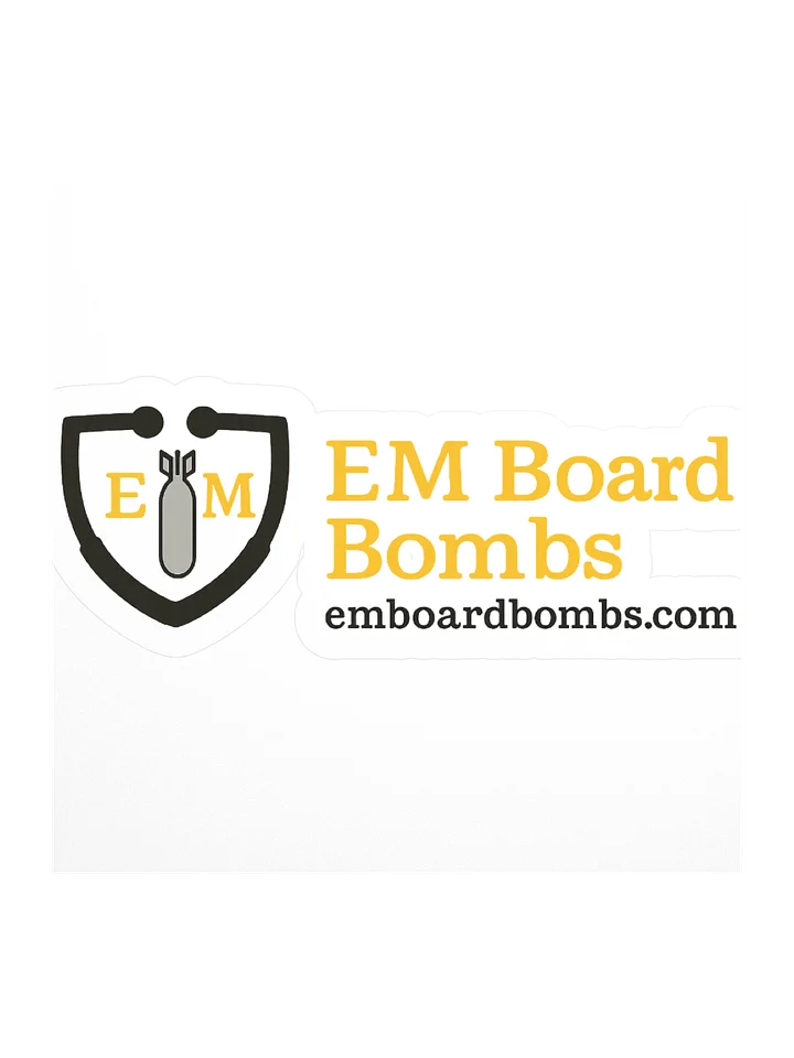 EM Board Bombs Official Sticker product image (1)