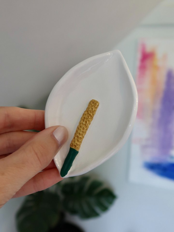 Peace Lily - Trinket Dish product image (1)