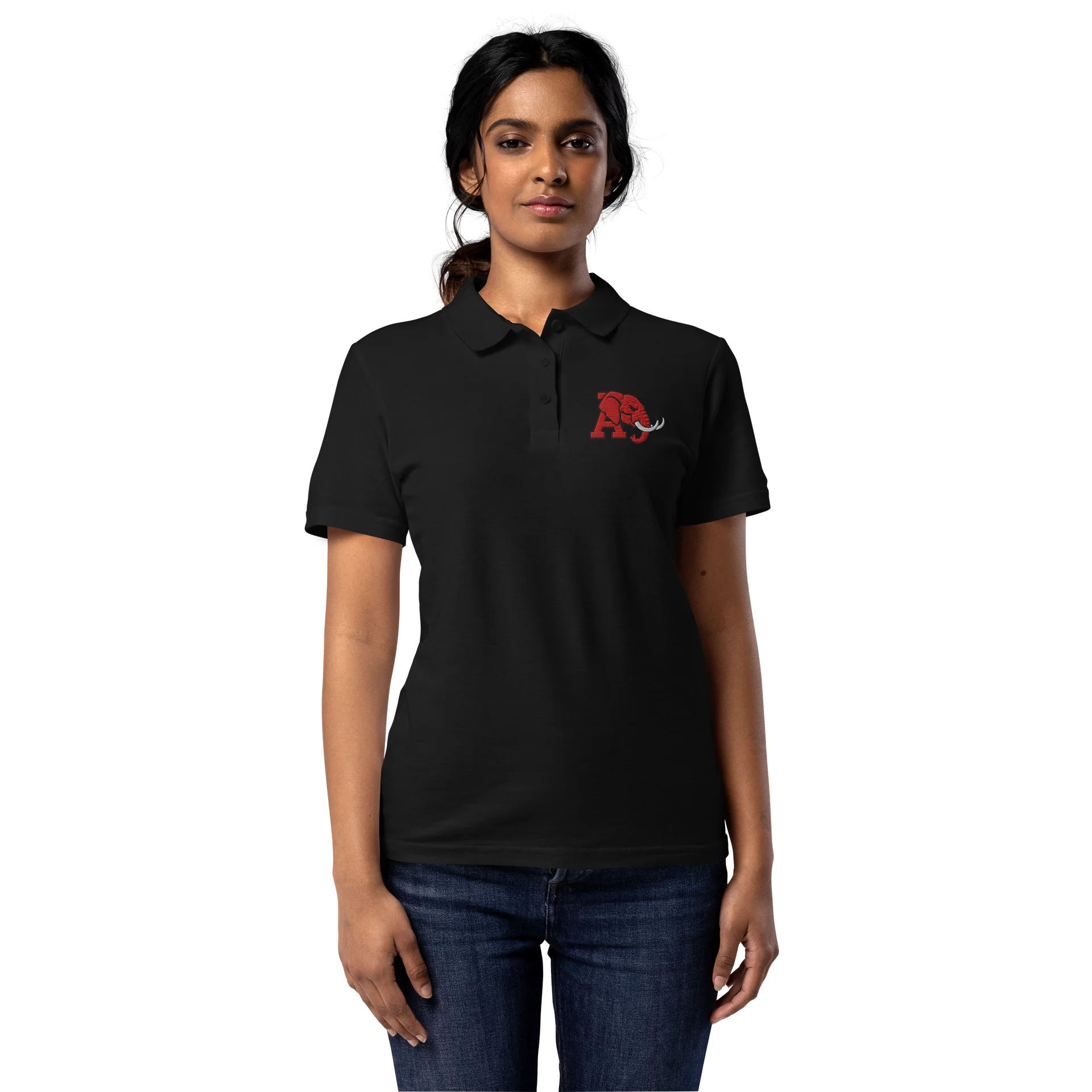 Red Elephant: Women's Pique Polo Shirt product image (1)