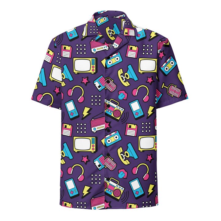 Hawaiian Shirt - Retro Tech product image (1)