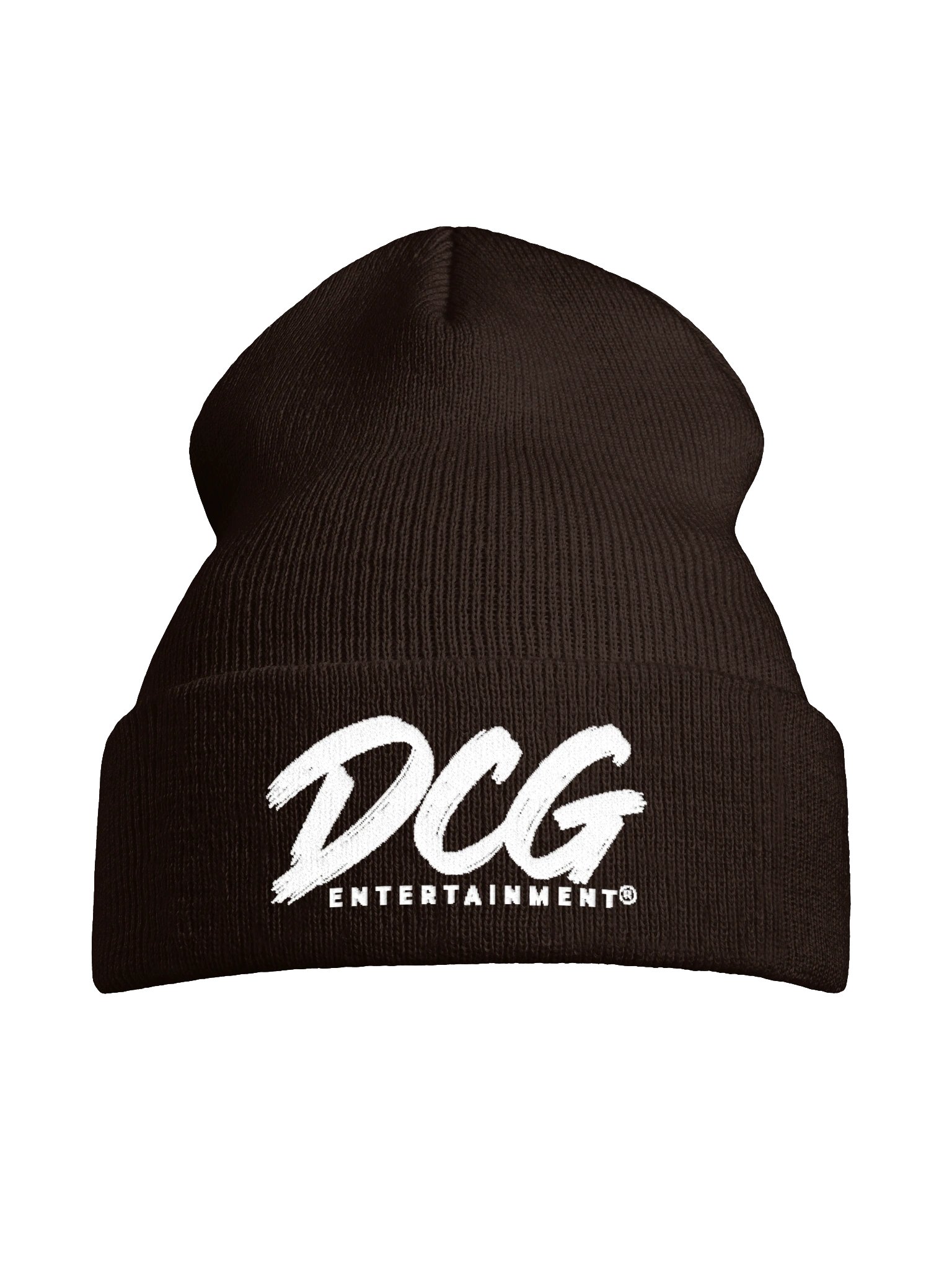 DCG Signature Cuffed Beanie – Embroidered White Logo product image (7)