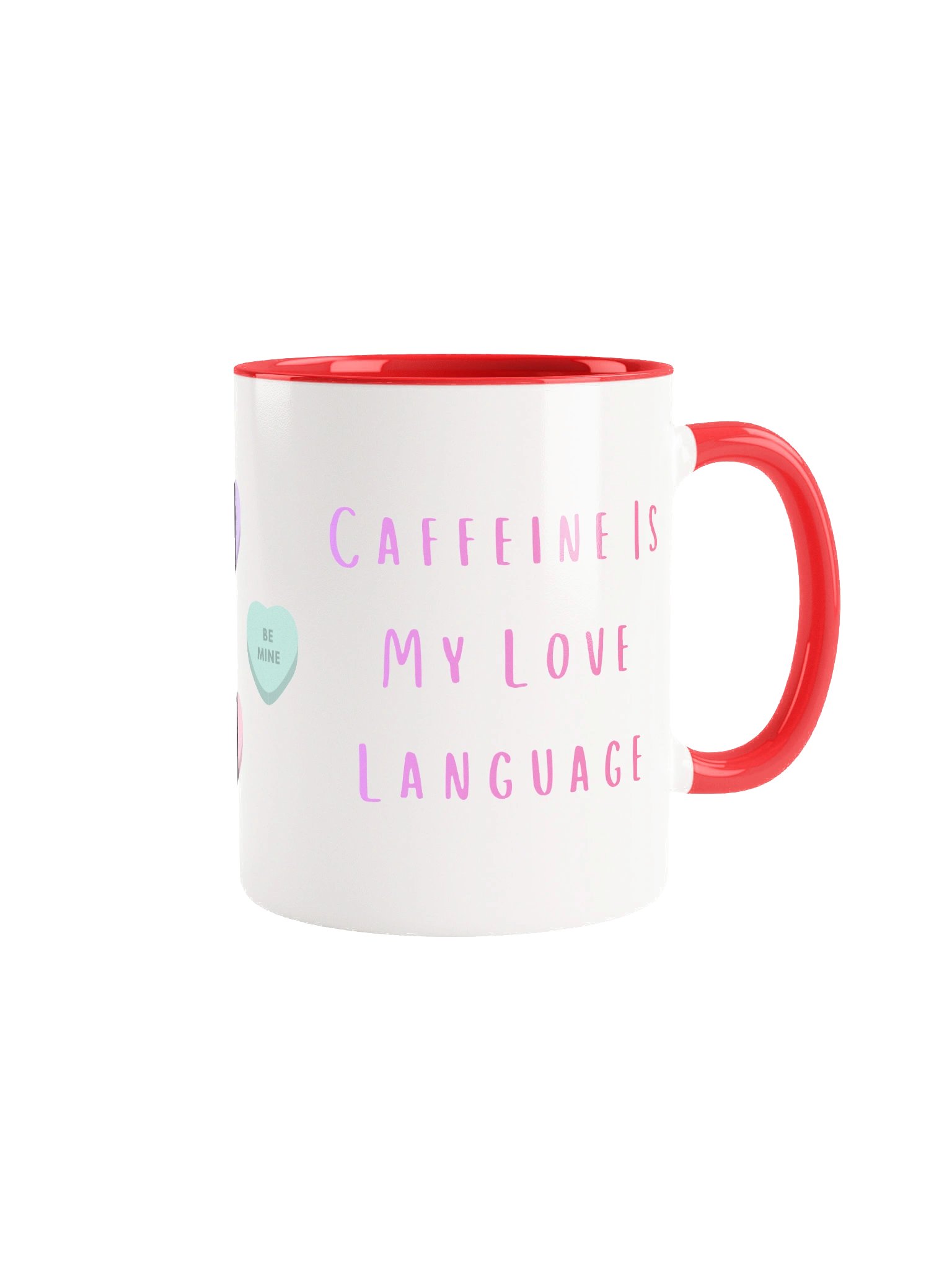 Love Language Candy Hearts Mug product image (1)