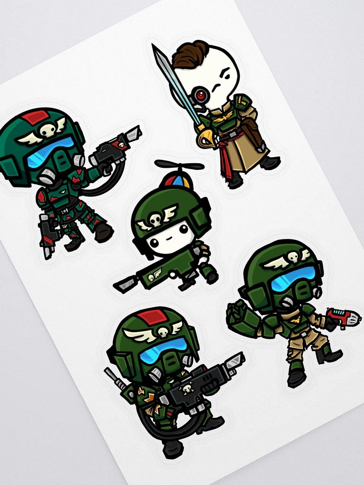 Guard Sticker Sheet product image (1)