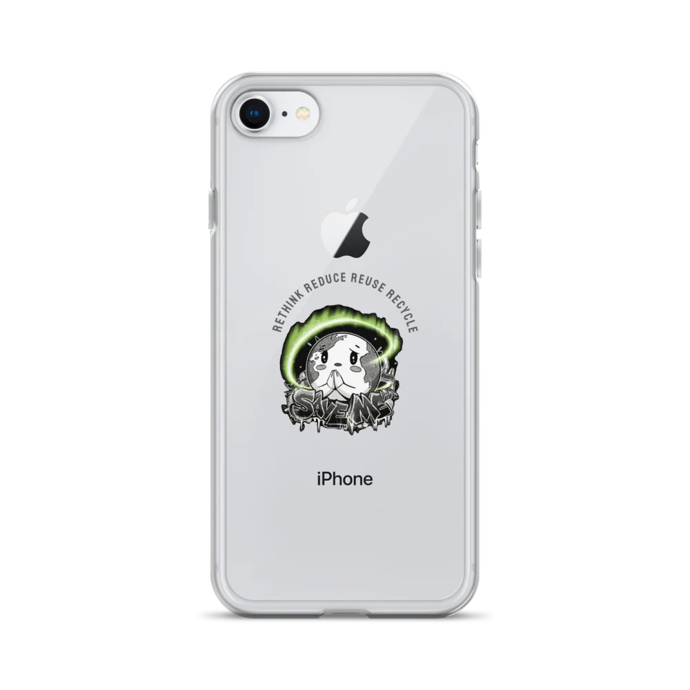 Save Me Clear iPhone® Case | Protect Your Phone & the Planet product image (20)