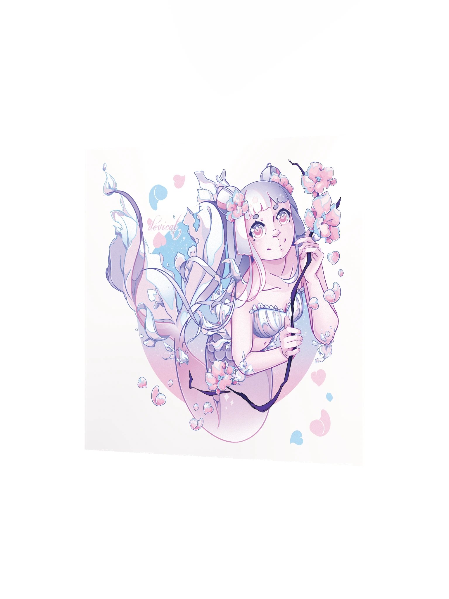 CandiCat Mermaid 2025 Print product image (2)