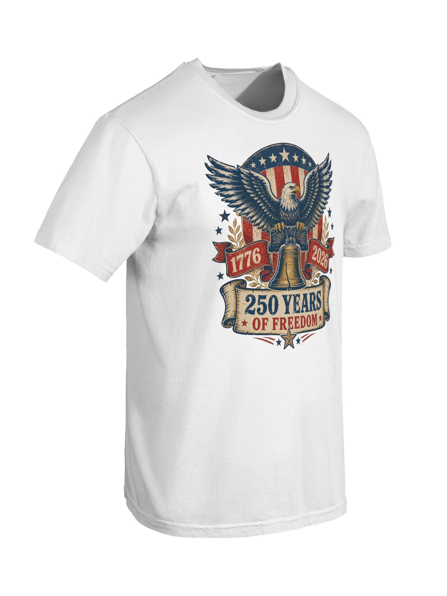 America 250 Liberty Eagle T-Shirt | Vintage 1776–2026 Patriotic Tee product image (11)