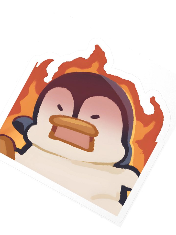Angry Penguin Sticker product image (2)