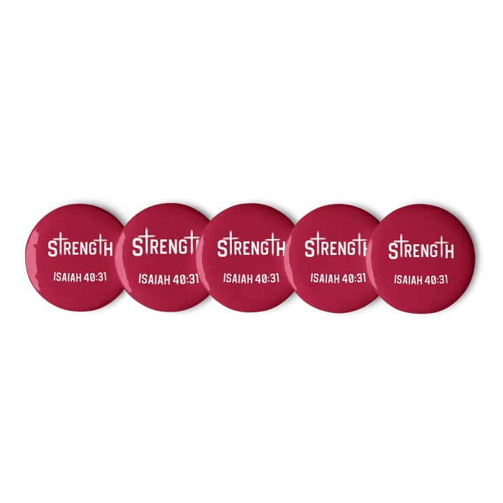 Strength Pin Sets: Maroon product image (1)