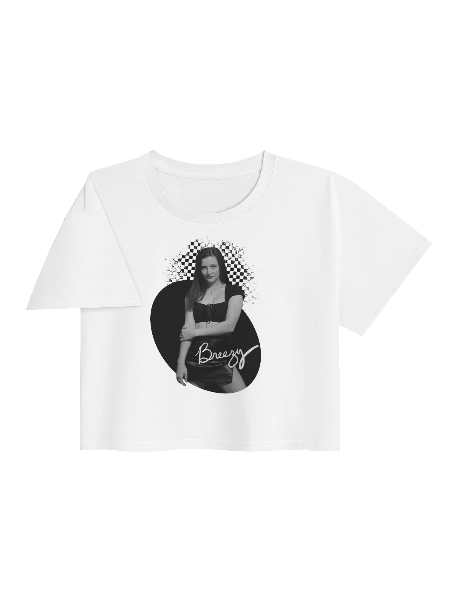 Breezy B&W Crop Top! product image (10)