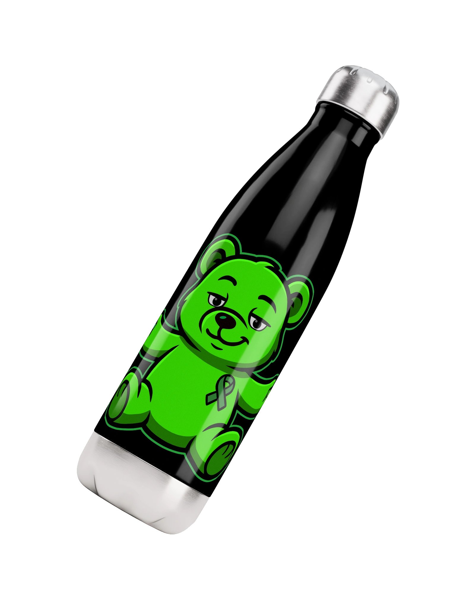 Green Bear of Sharing Water Bottle product image (2)