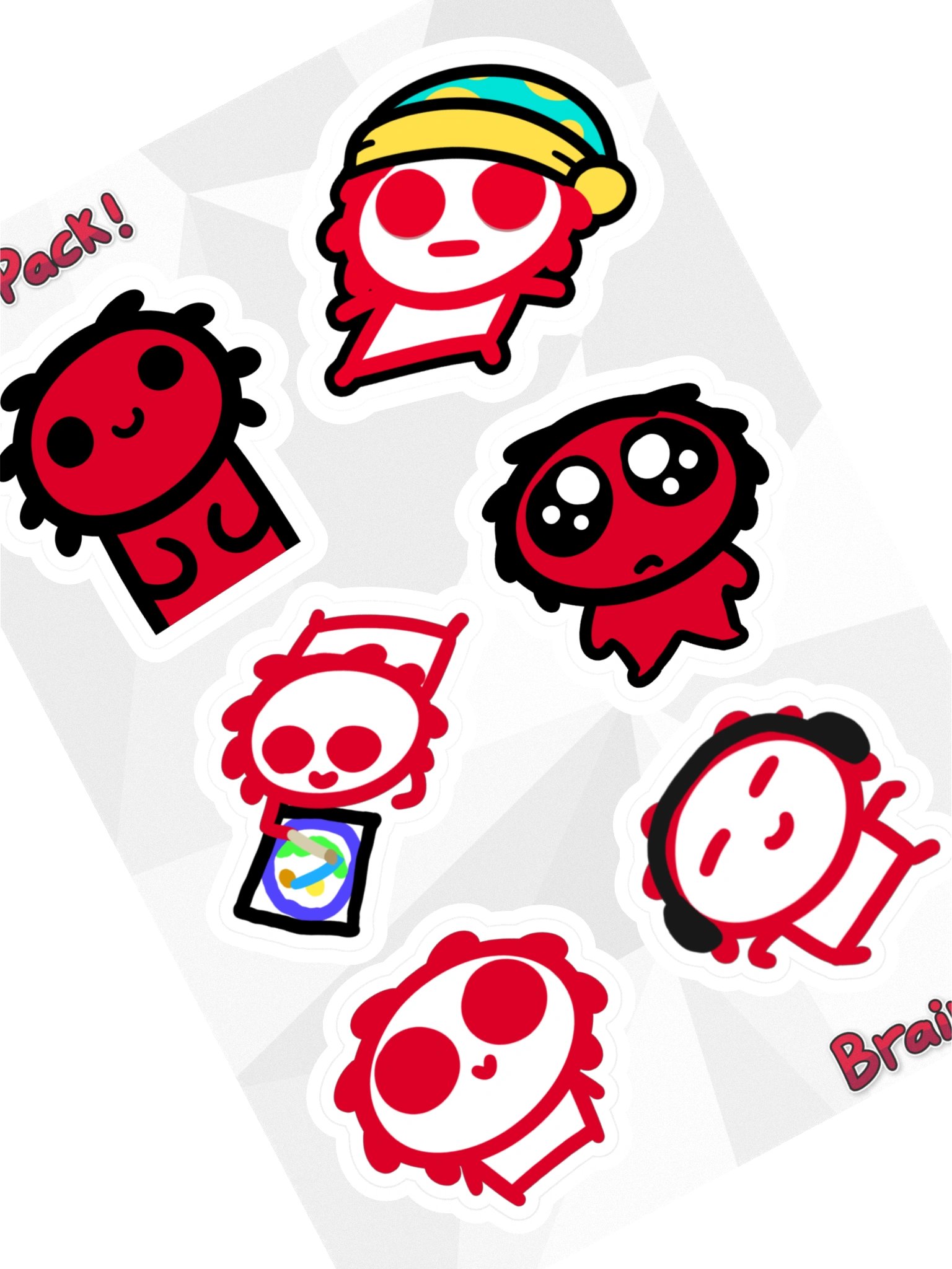 OG Brainless. Sticker Pack! product image (2)
