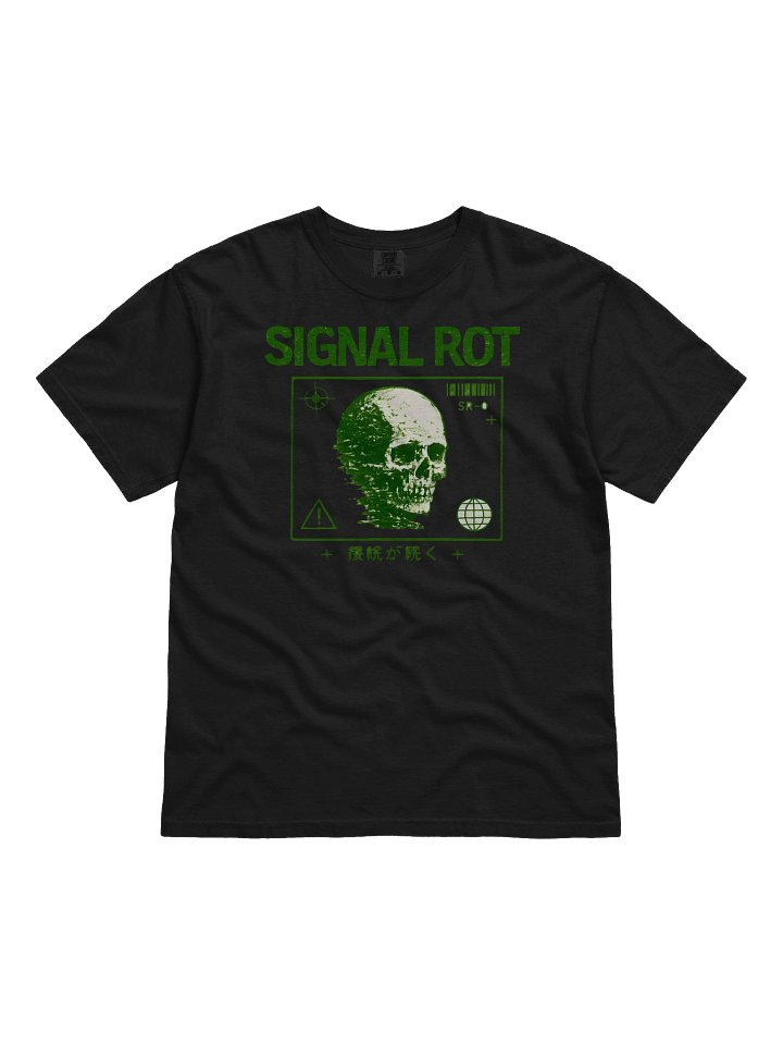 SR-0: SA1NT SIGNAL ROT SHIRT product image (1)