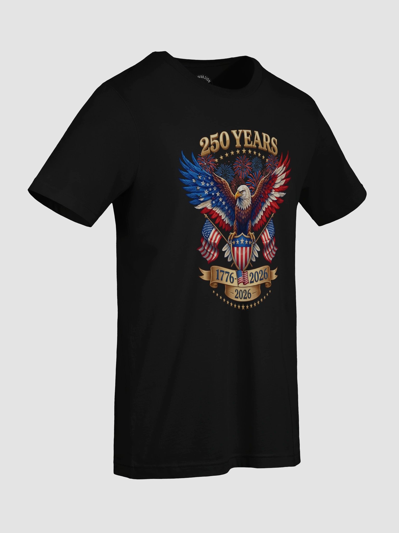 250 Years American 1776 2026 250th 4th July Independence Day T-Shirt product image (2)