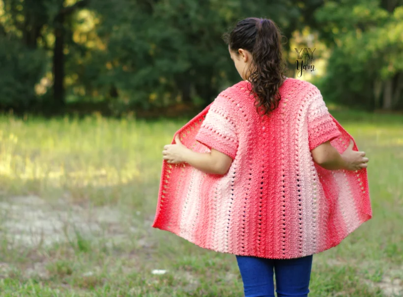 Coral Cardigan - Easy Cardigan PDF Knitting Pattern & Video Tutorial product image (3)