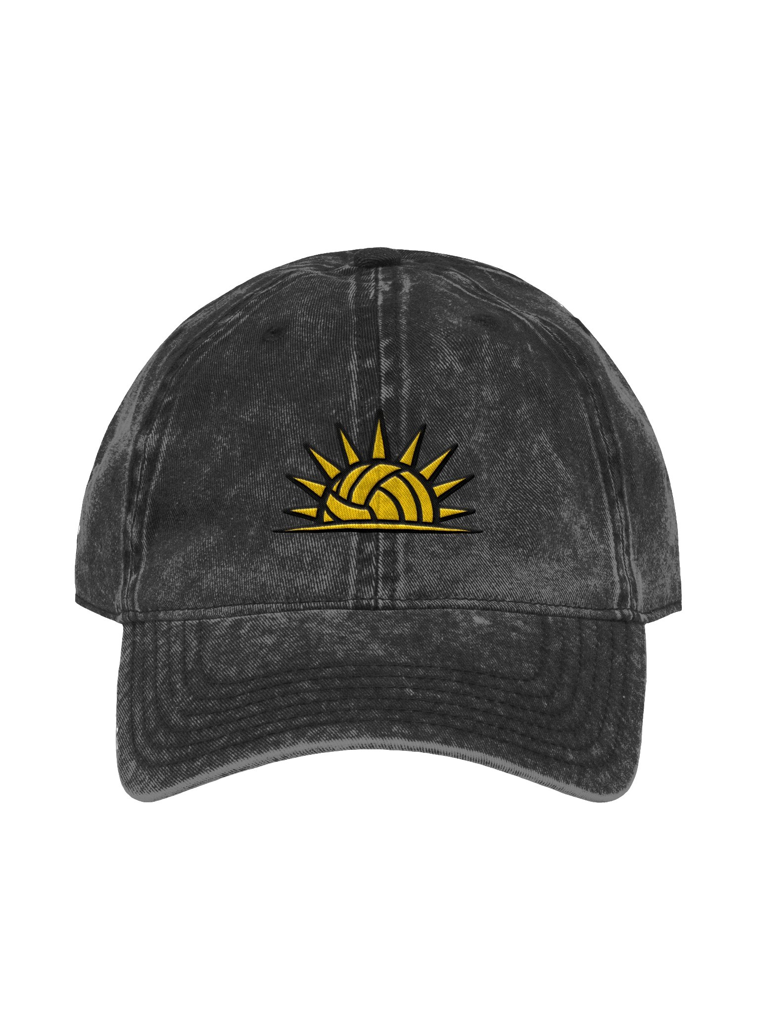 The Volleyball Sunrise Vintage Wash Hat product image (2)