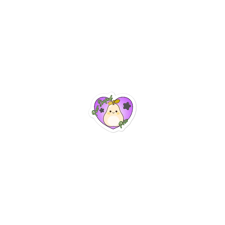 "Pear Shaped Prin" Die-Cut Sticker product image (1)