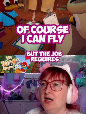 Of course I can Fly??? Right?? #gamingfail #nowingsrequired #fluffisle #gamingstruggles #ad