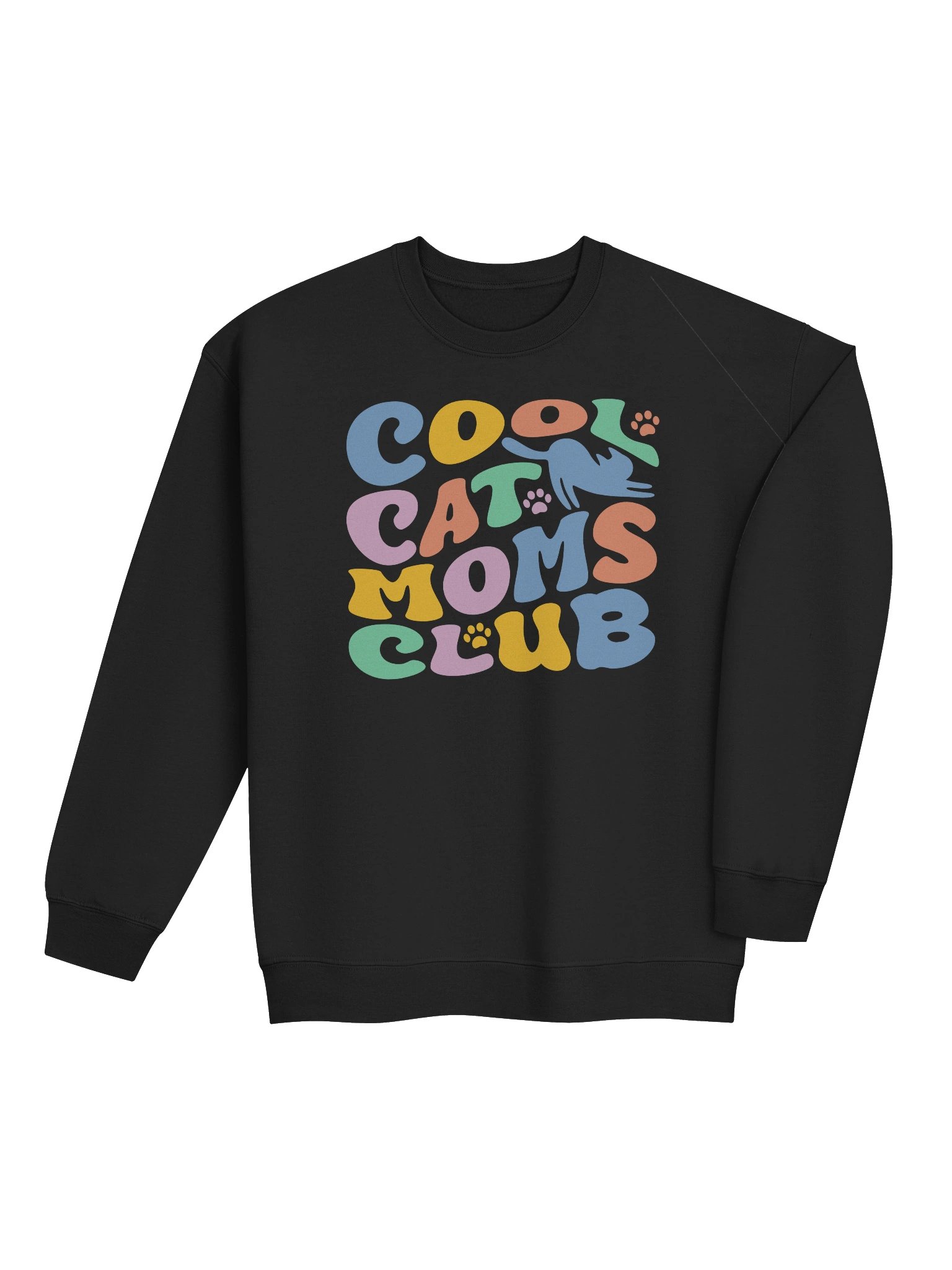 Cool Cat Moms Club 2 - Unisex Adult Sweatshirt product image (4)
