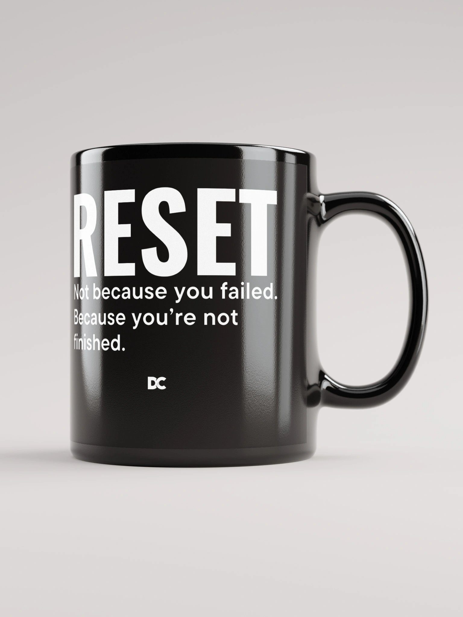 RESET – YOU’RE NOT FINISHED | Mug product image (2)