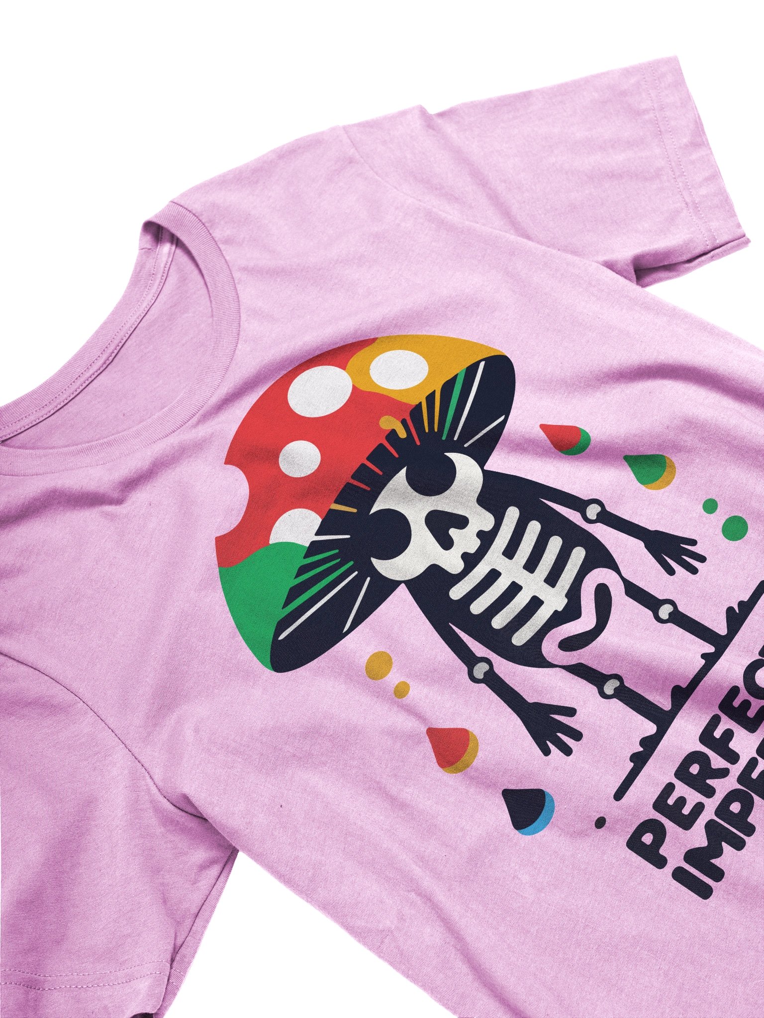 Perfectly Imperfect – Mushroom Skull T-shirt product image (99)