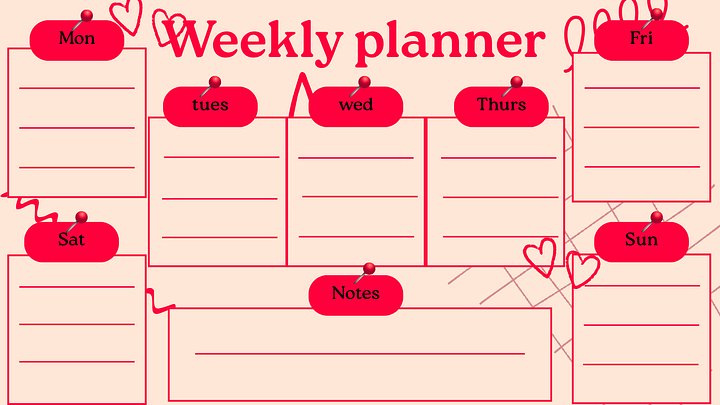 Weekly updates planner product image (1)