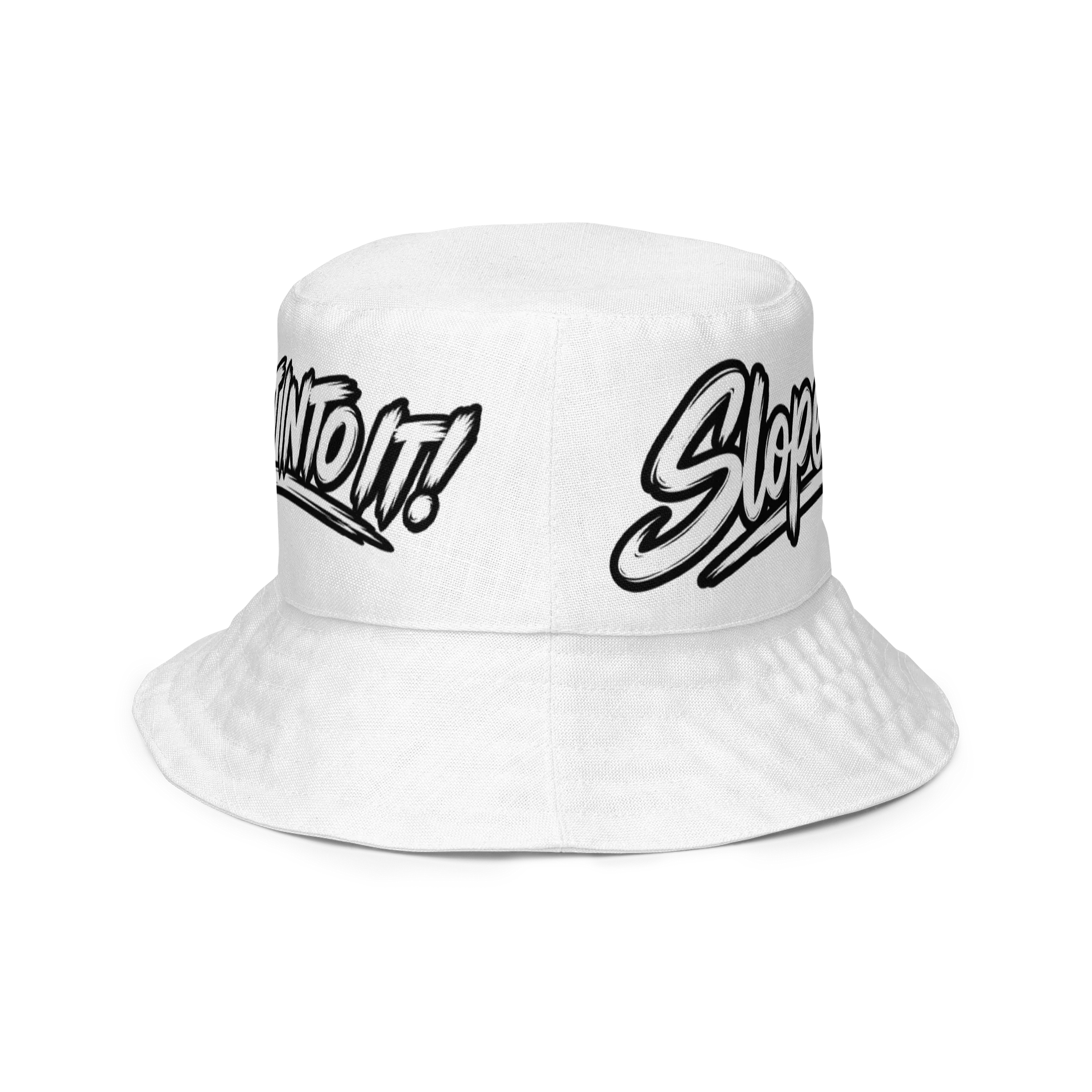 White Sloper Bucket Hat product image (6)