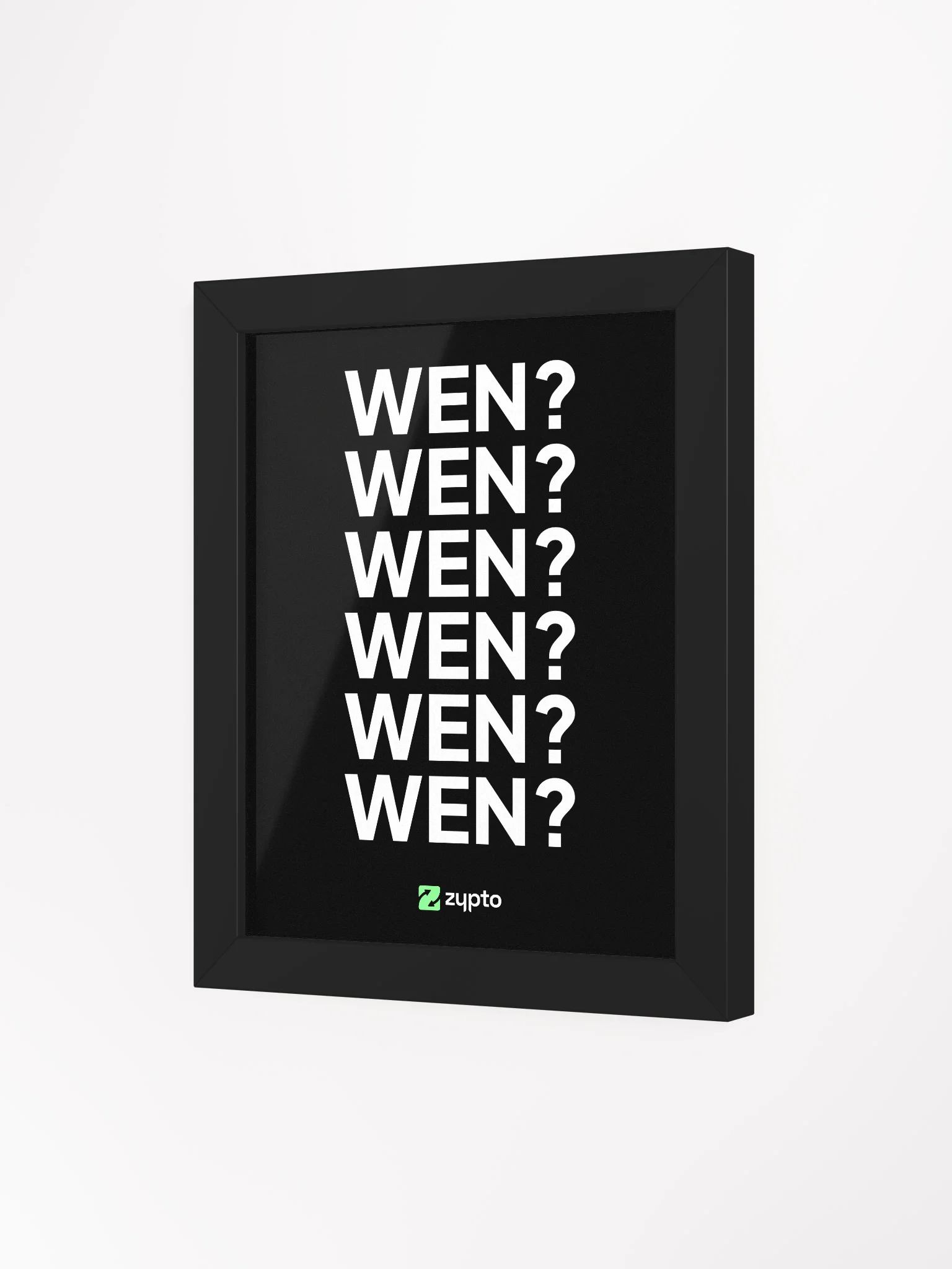 WEN? Framed Poster product image (3)