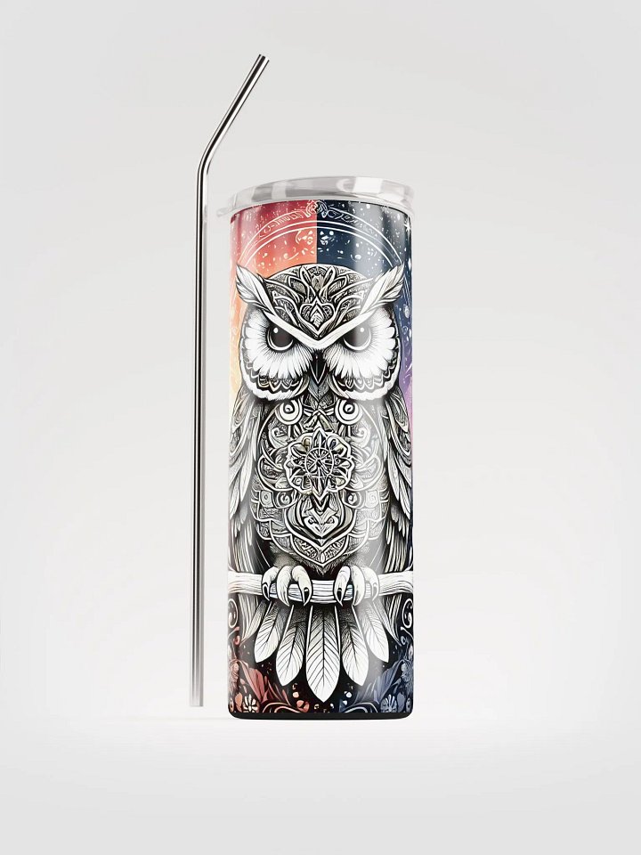 Day and Night Owl Stainless Steel Tumbler product image (1)