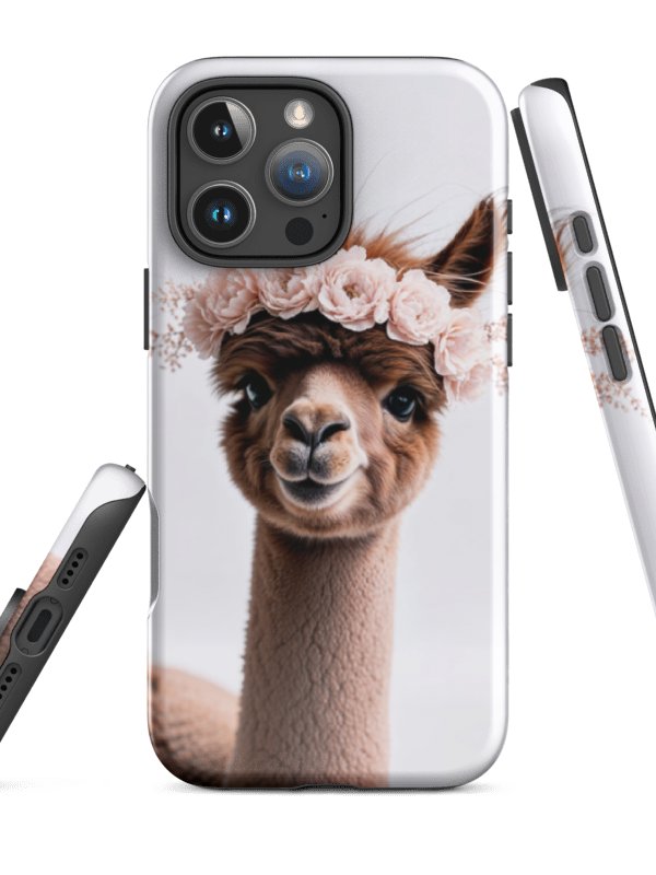 Floral Alpaca Tough Case for iPhone® product image (1)