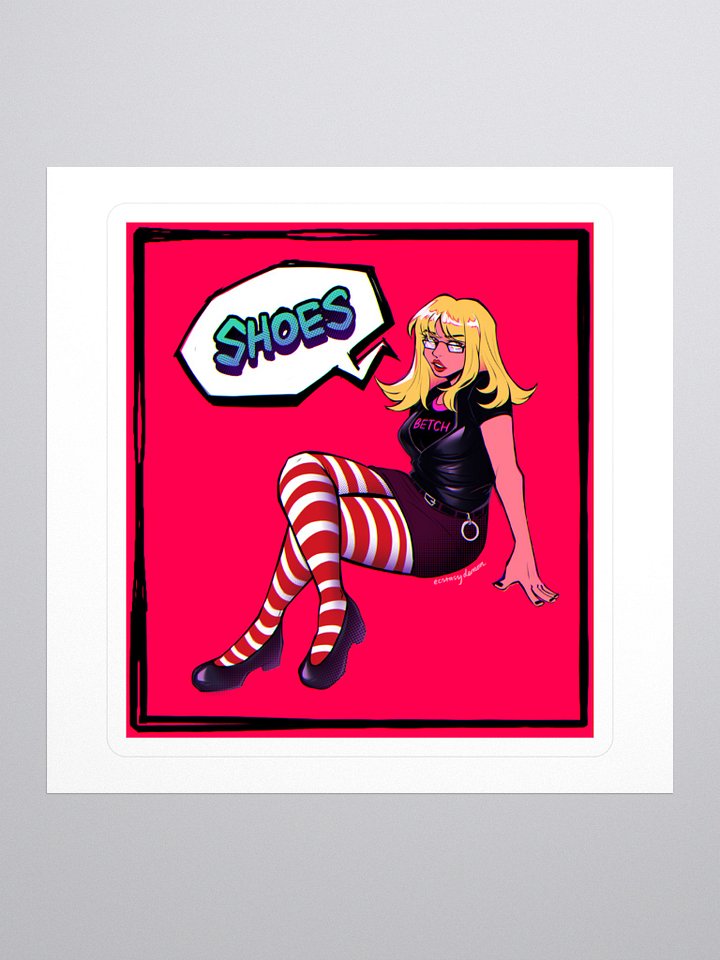 Kelly Shoes Sticker - Artwork by @ecstasydemon product image (1)