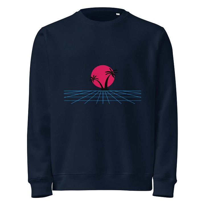 Synthwave Sunset Palm Unisex Sweatshirt product image (1)