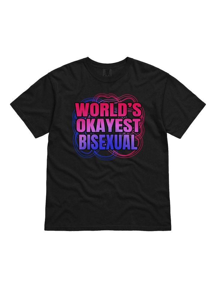 World's Okayest Bisexual T-Shirt II product image (1)