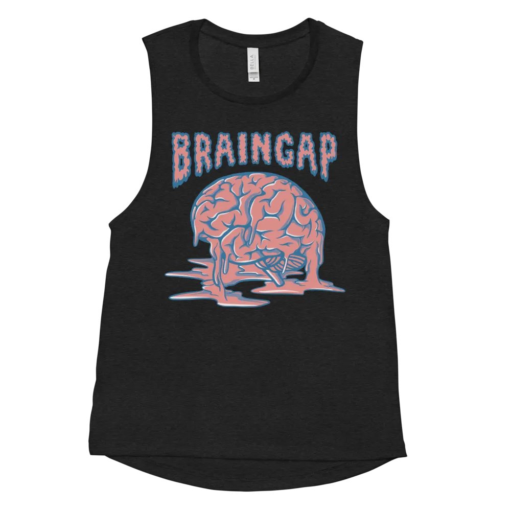 Braingap Drip Women's Muscle Tank product image (11)