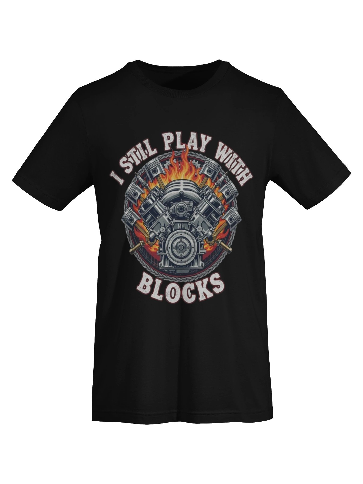 Bella+Canvas Supersoft T-Shirt | I Still Play With Blocks | Funny Mechanic Shirt | Engine Block Tee | Car Enthusiast Gift product image (5)