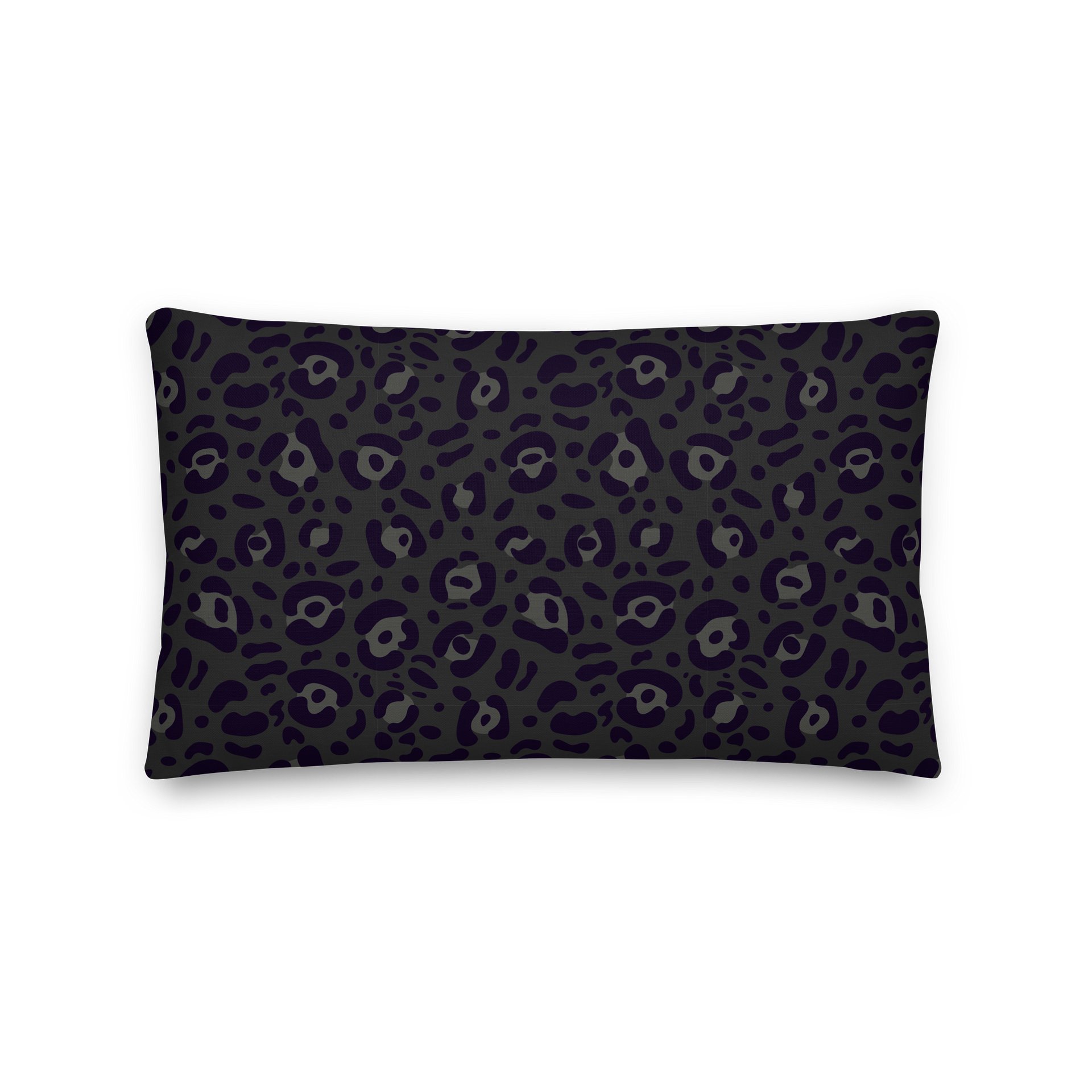 Home Decor Throw Pillow with Bold Black Leopard Print product image (2)