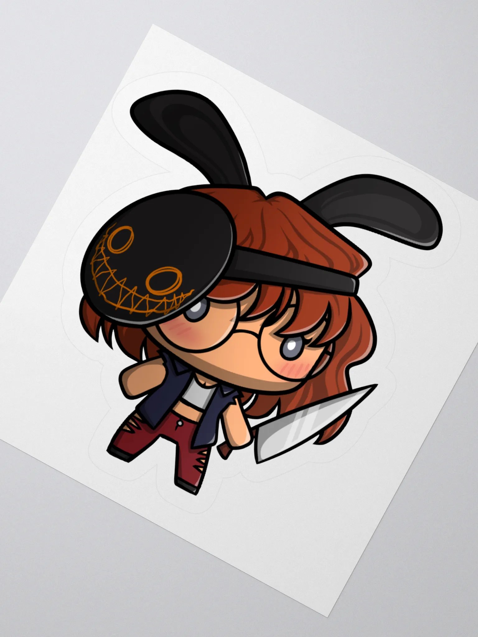 Theo Thatcher Chibi Sticker product image (6)