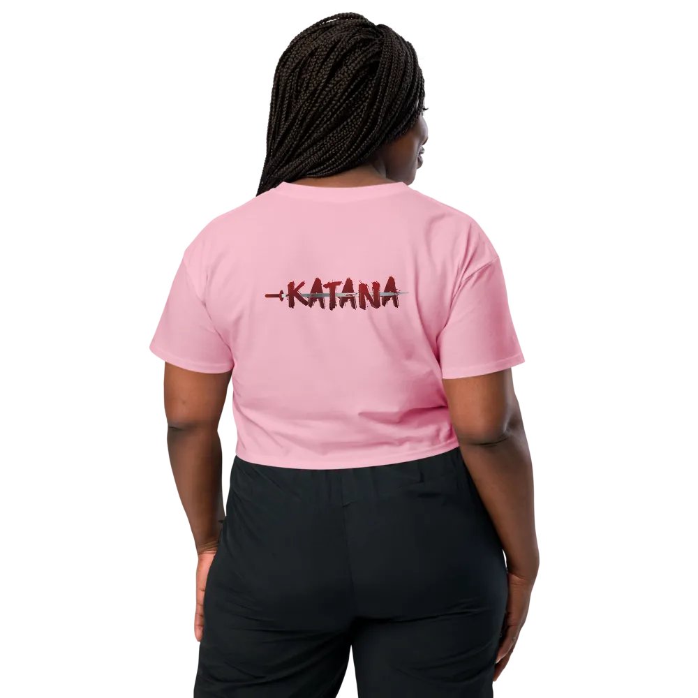 Samurai Katana Women's Crop Top product image (2)