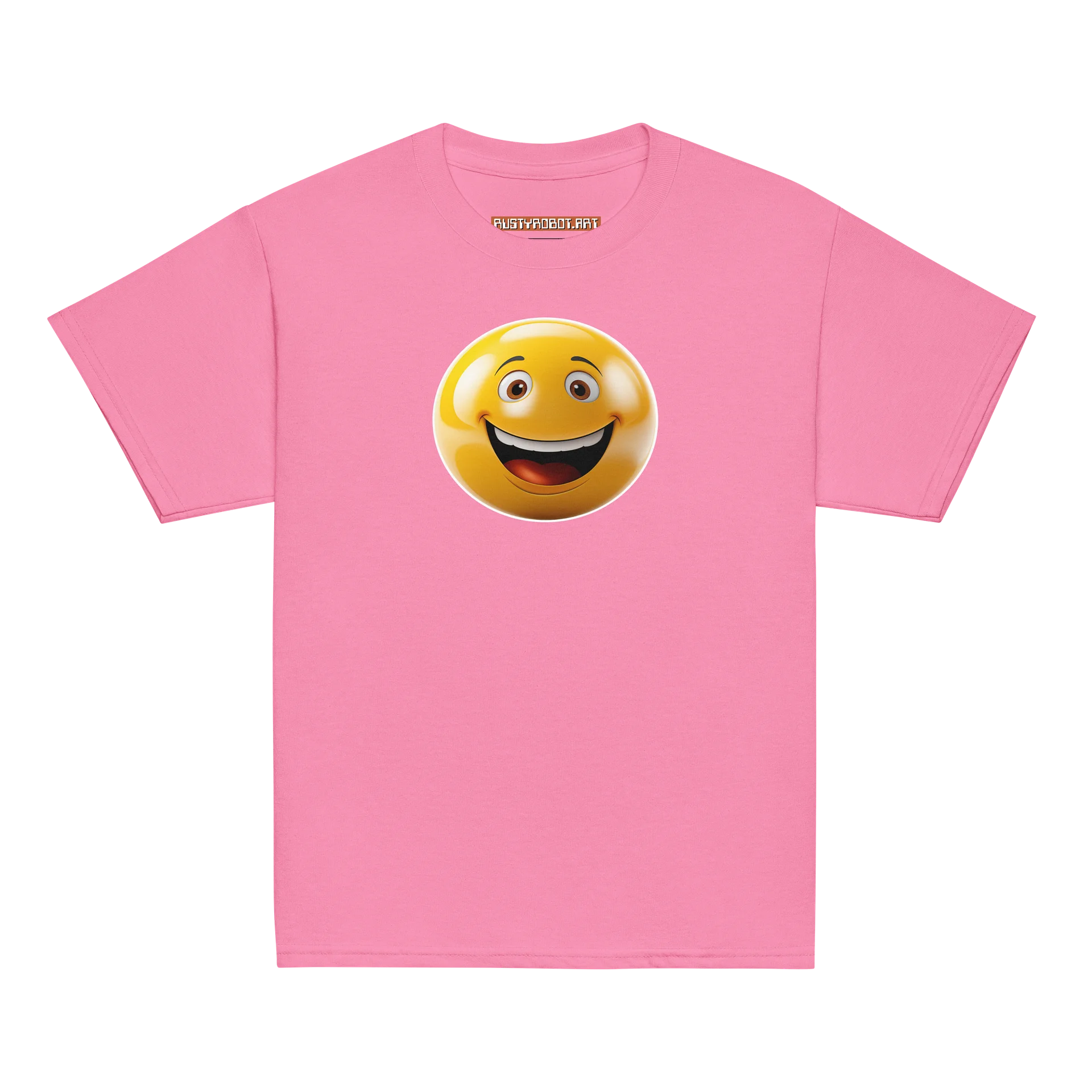 Cheerful Smiley Face Youth Tee product image (15)