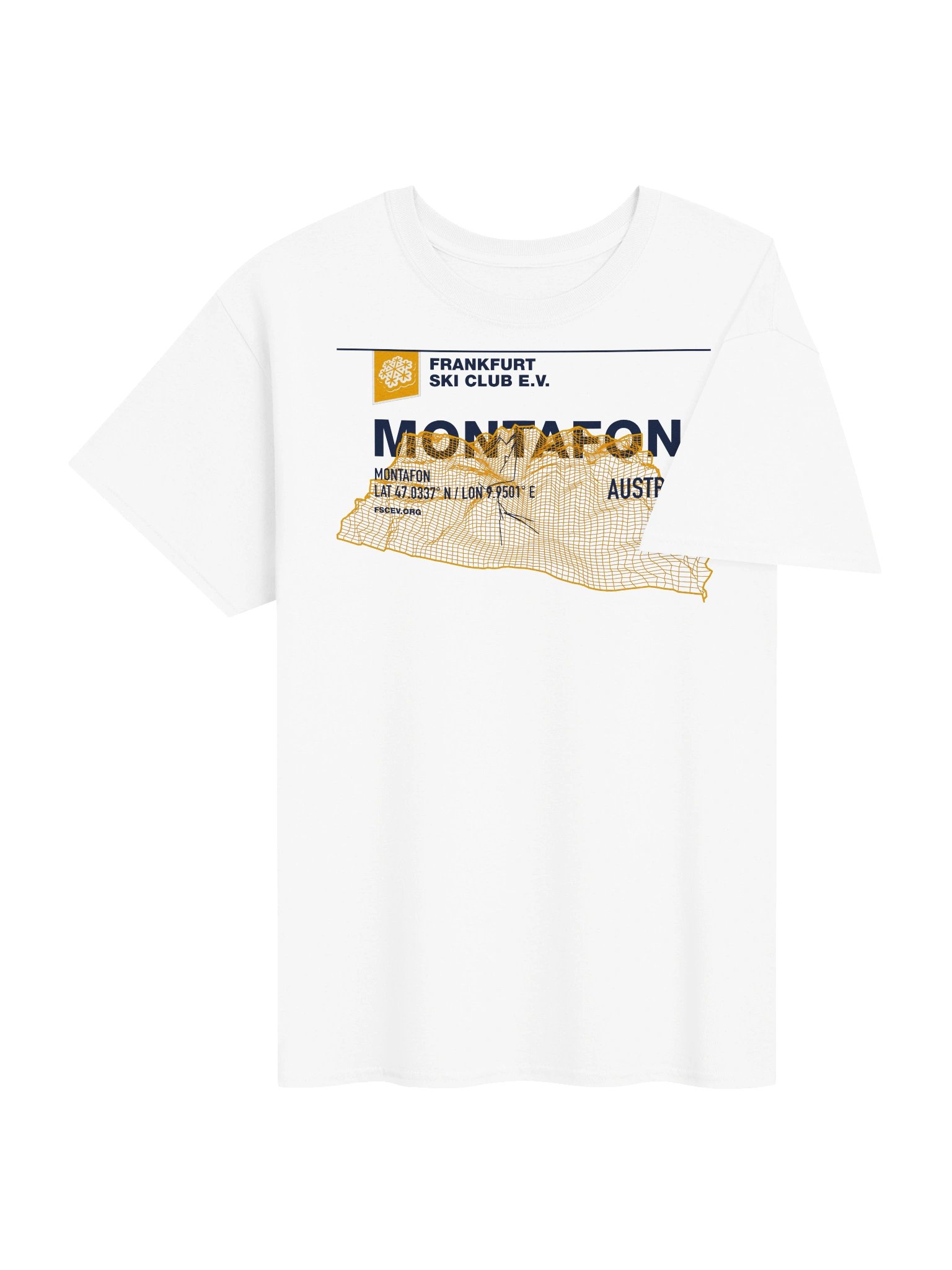 Montafon Coordinates White (front print) product image (5)