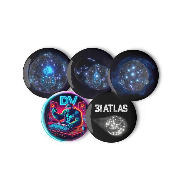 Digital Voodoo 3I Atlas Pin Badges Set product image (3)