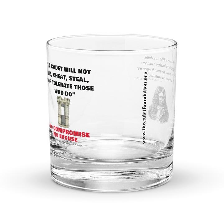Honor Code Rocks Glass product image (2)