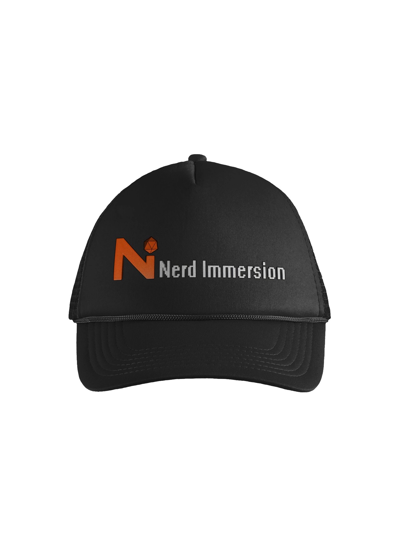 Nerd Immersion Banner Trucker Hat product image (1)