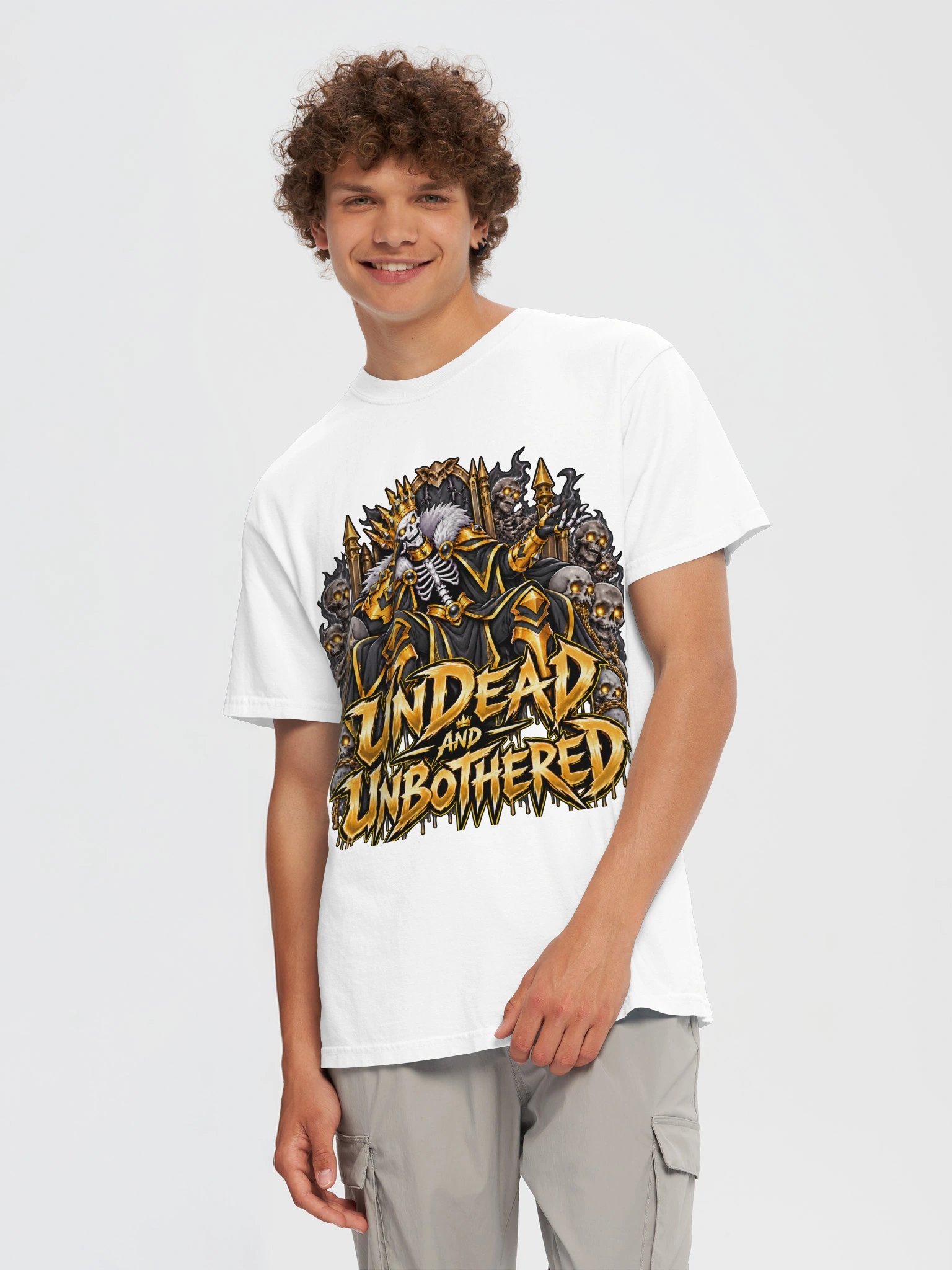 Undead and Unbothered Tee (Black) product image (5)