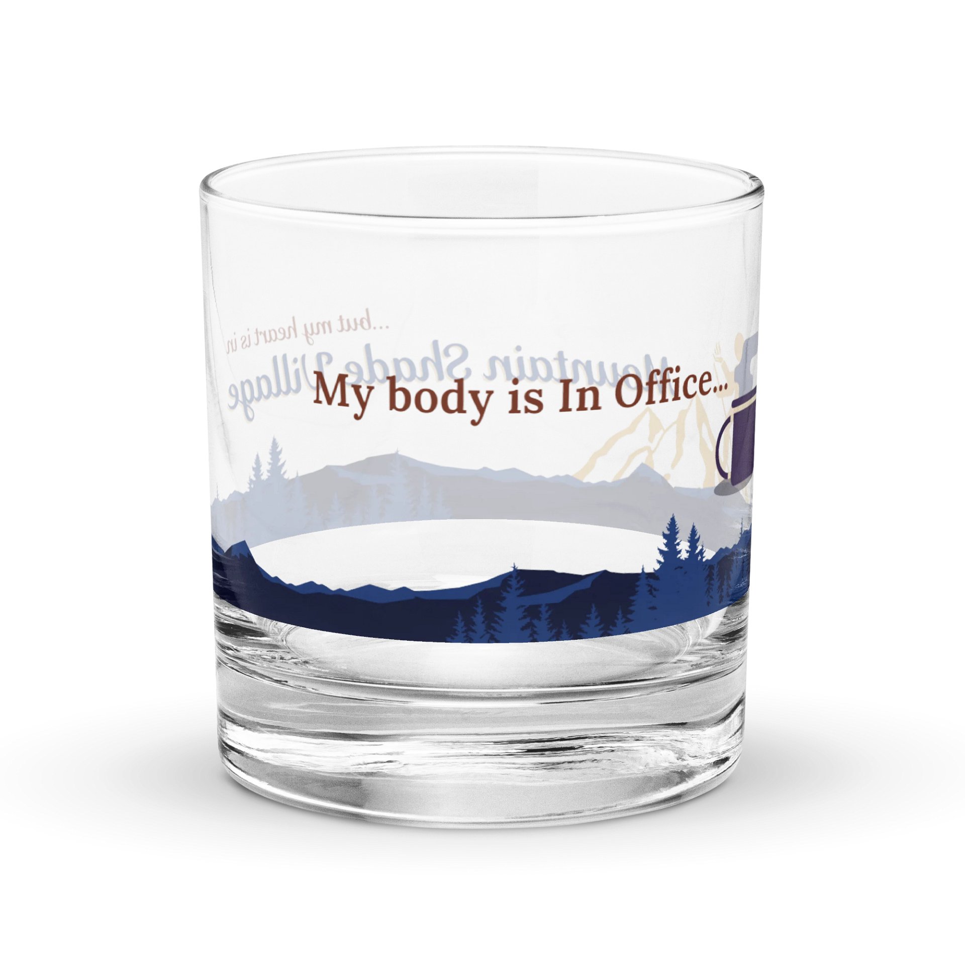My Body is In Office Rocks Glass product image (3)