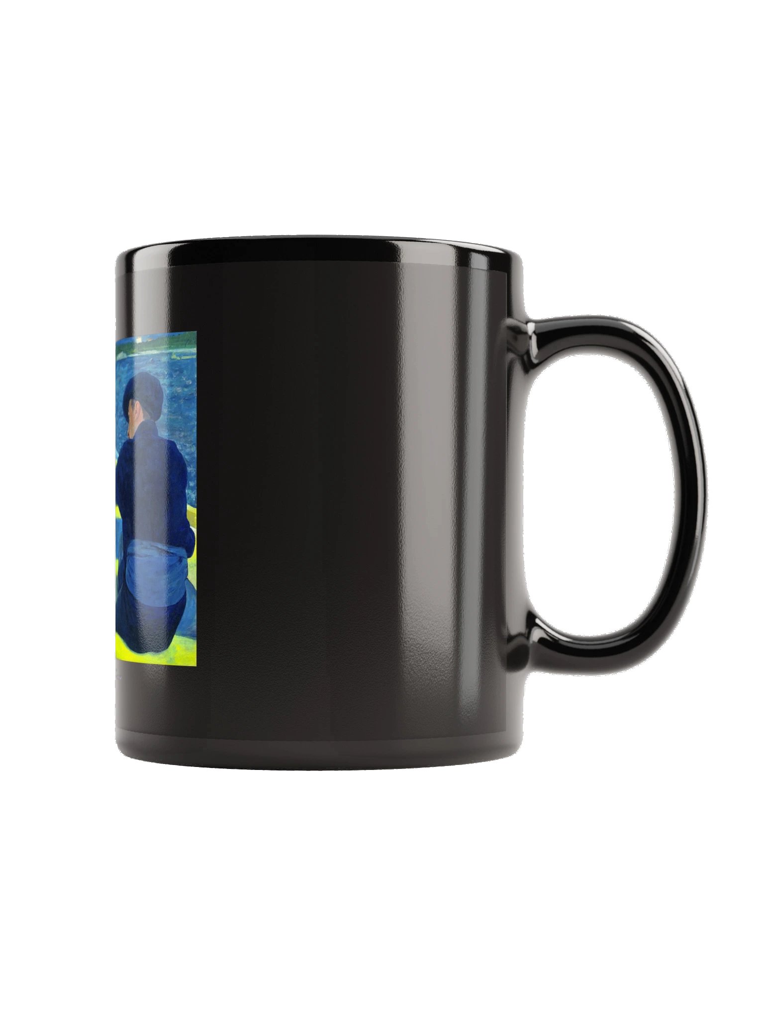 The Boating Party — Black Mug product image (3)