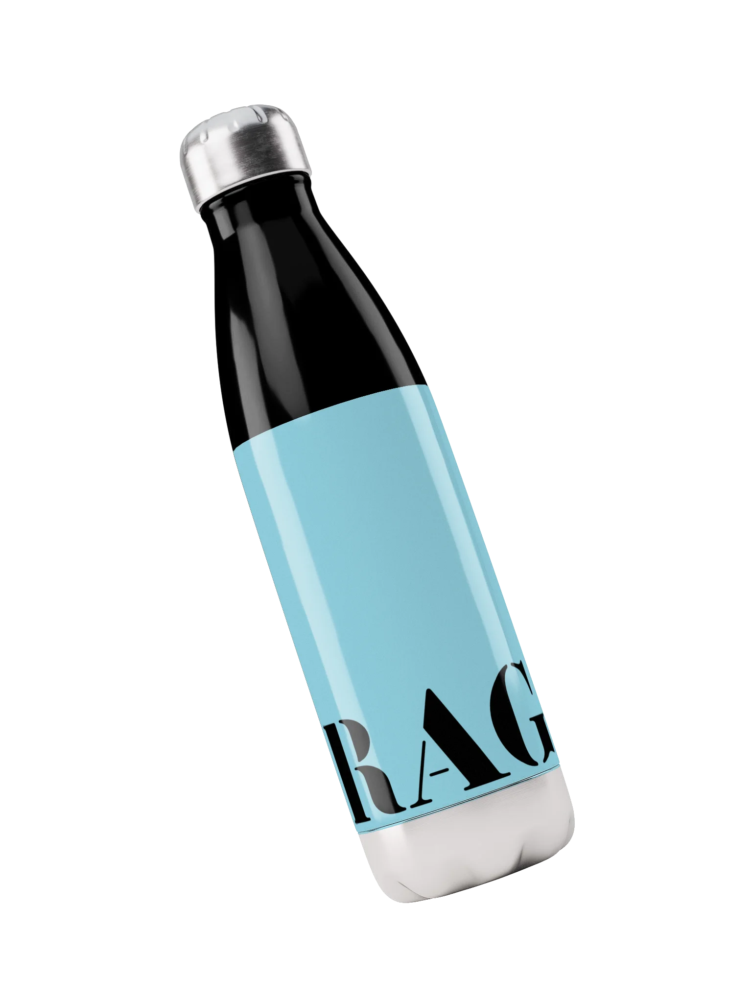 FRAGiLE Ice Blue Stainless Steel Water Bottle product image (3)