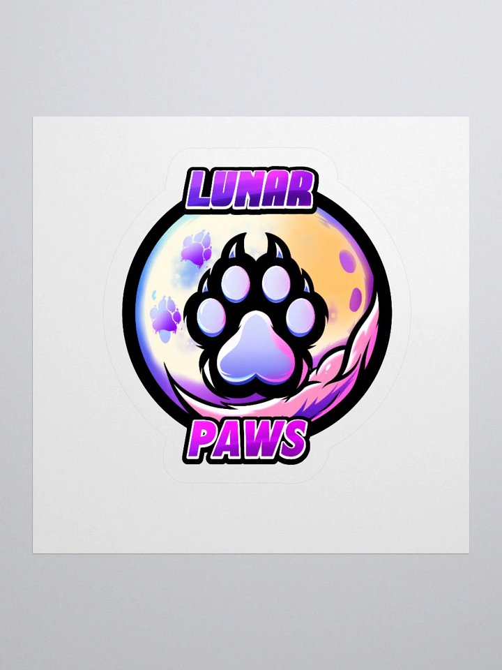 Lunar Paws Celestial Kiss Cut Stickers product image (1)